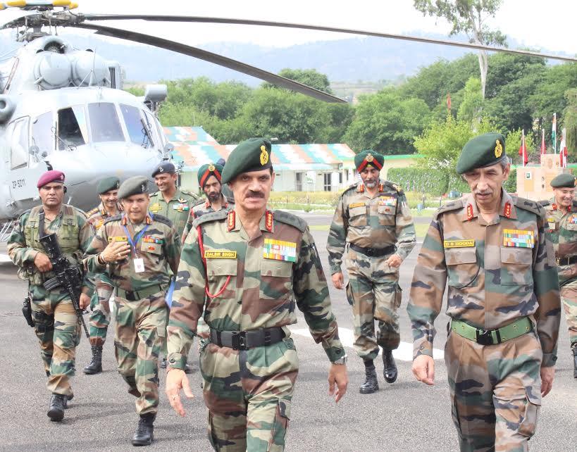 Army chief visits northern command